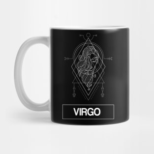 Virgo Zodiac Constellation Mug